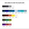 tank top color chart - American Dad Merch