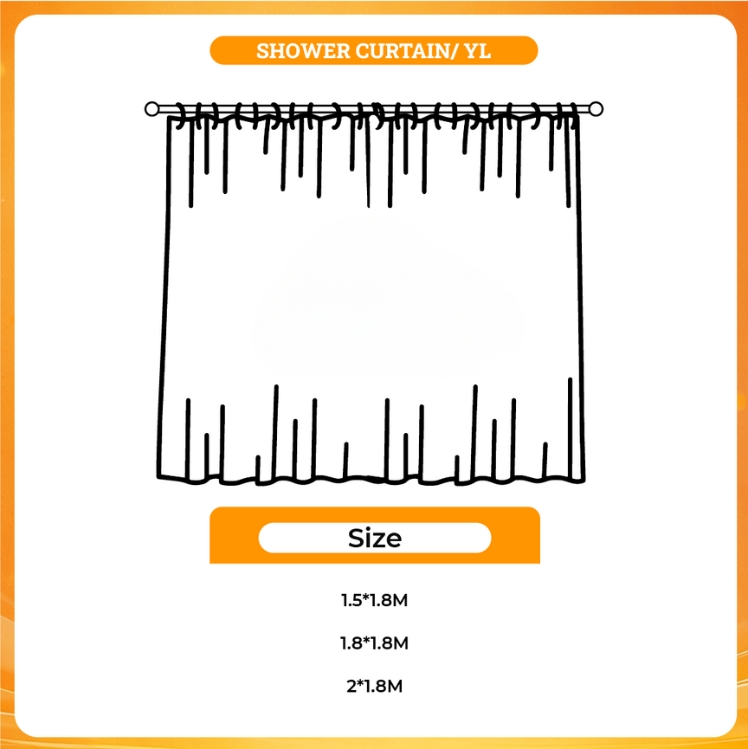 3D shower curtain - American Dad Merch